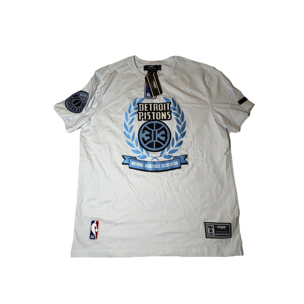 NWT Pro Standard Detroit Pistons Eastern Conference White T Shirt Men’s Large